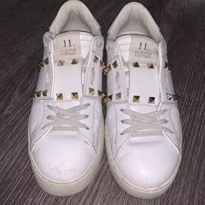 Valentino RockstudWhite Sneakers